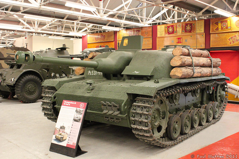 Finnish Stug III Ausf G with waffle pattern Zimmerit and concrete and log armour IMG 5964